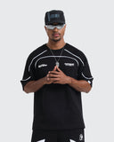 Camiseta Negra Oversize Riot