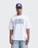Camiseta Blanca Oversize Disobey