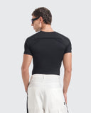 Camiseta Negra Slim King Player