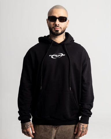 Hoodie Oversize Negro Angel