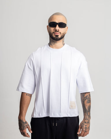 Camiseta Boxy White Core
