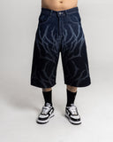 Bermuda Jorts Negro Dark