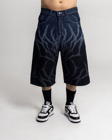 Bermuda Jorts Negro Dark