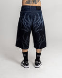 Bermuda Jorts Negro Dark