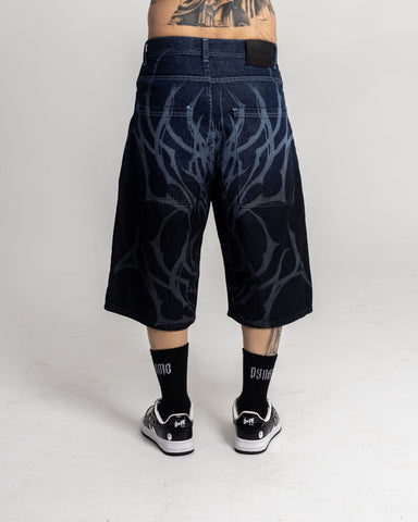 Bermuda Jorts Negro Dark