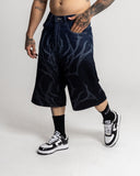 Bermuda Jorts Negro Dark