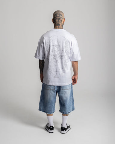 Camiseta Oversize Blanca Cybersigilism