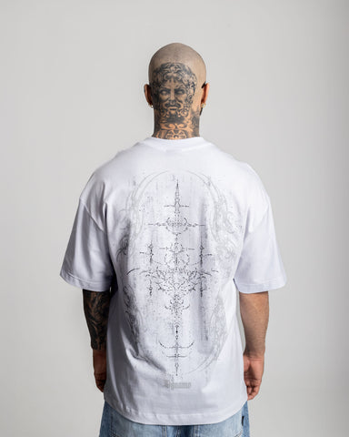 Camiseta Oversize Blanca Cybersigilism
