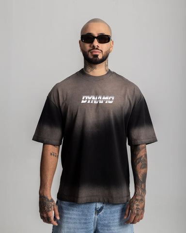 Camiseta Oversize Negra Reprogram