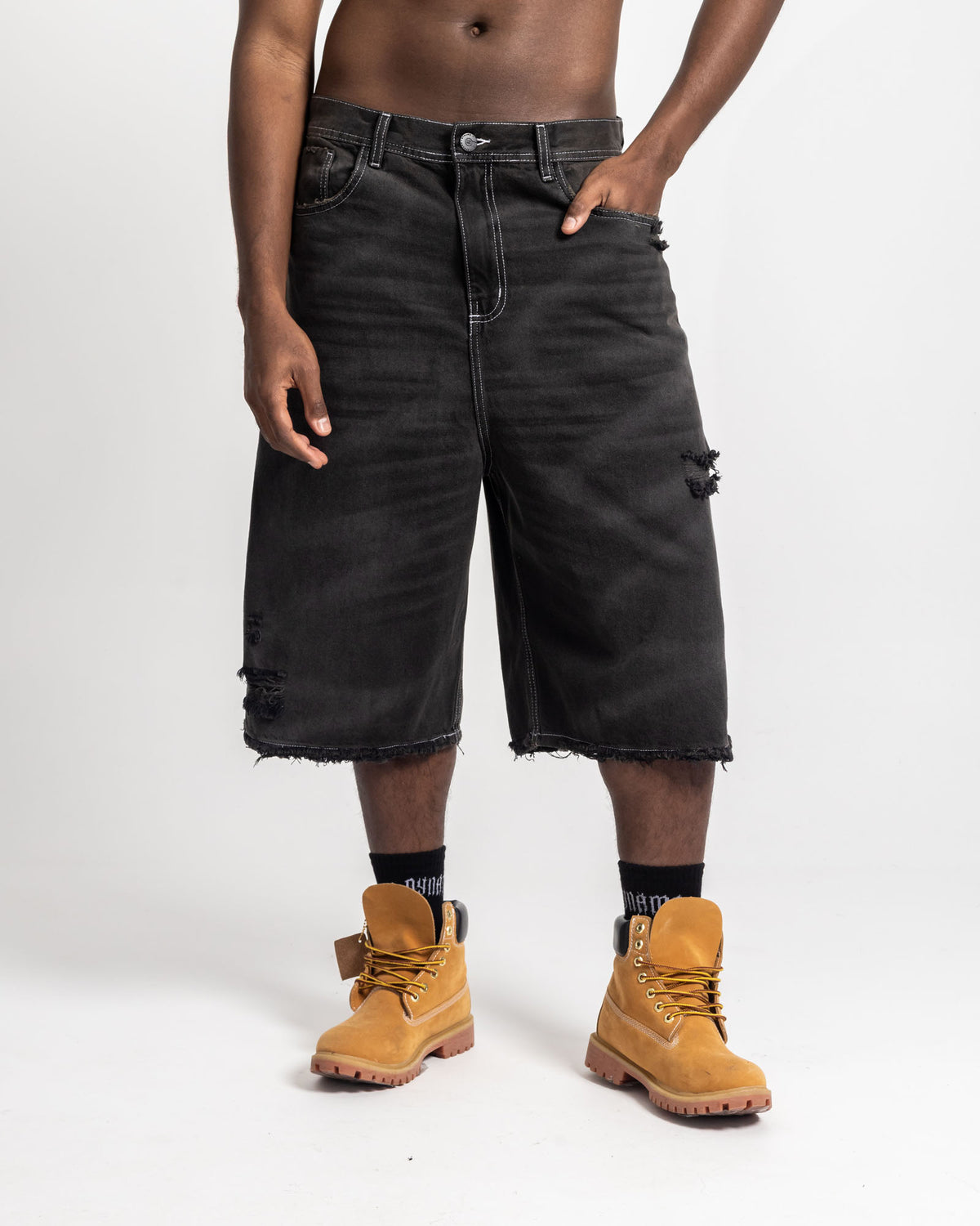 Bermuda Jorts Black Dust
