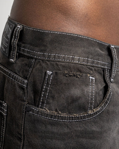Bermuda Jorts Black Dust