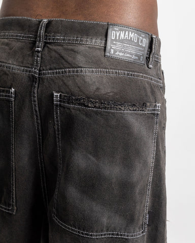 Bermuda Jorts Black Dust