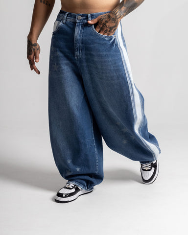 Jeans Barrel Star Fade
