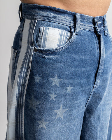 Jeans Barrel Star Fade