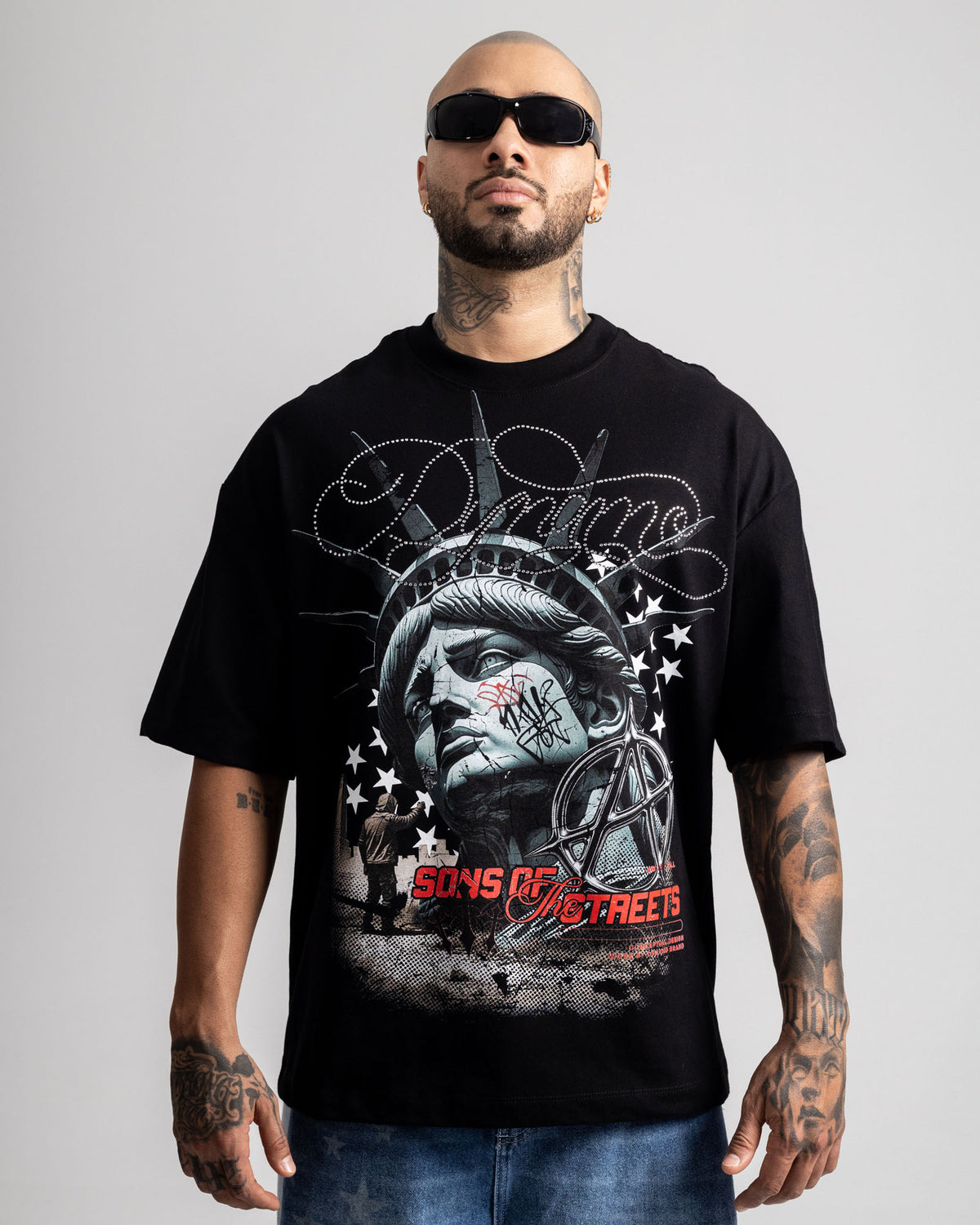 Camiseta Oversize Liberty