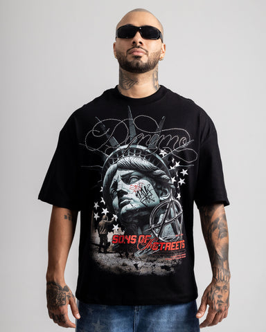 Camiseta Oversize Liberty