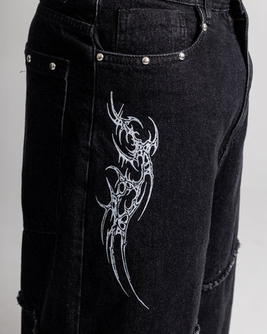 Bermuda Jorts Dark Riot