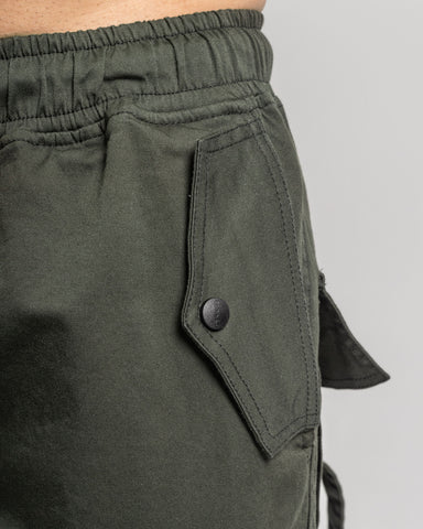 Jogger Cargo Army Green