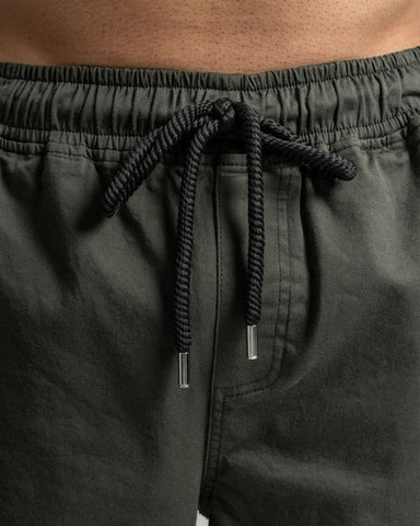 Jogger Cargo Army Green