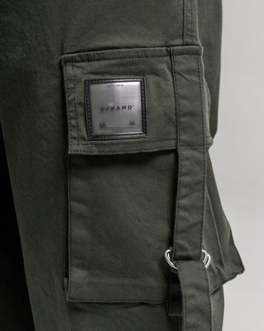 Jogger Cargo Army Green