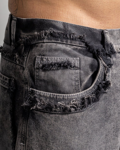 Bermuda Jorts Distress