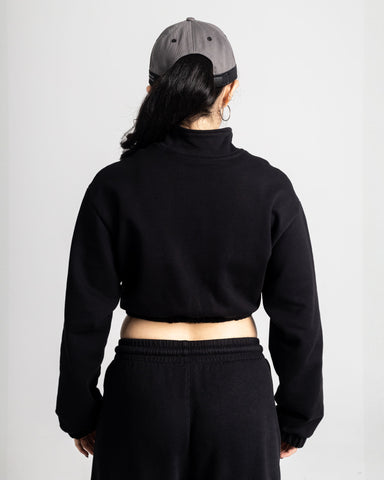 Crop Top Black Rebel