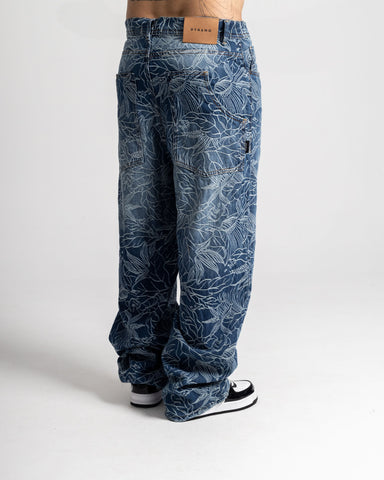 Jeans Baggy Botanical Street