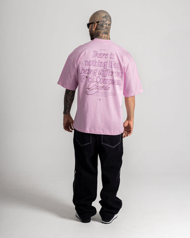Camiseta Oversize Pink Statement