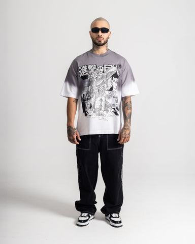 Camiseta Oversize Anime Rebellion