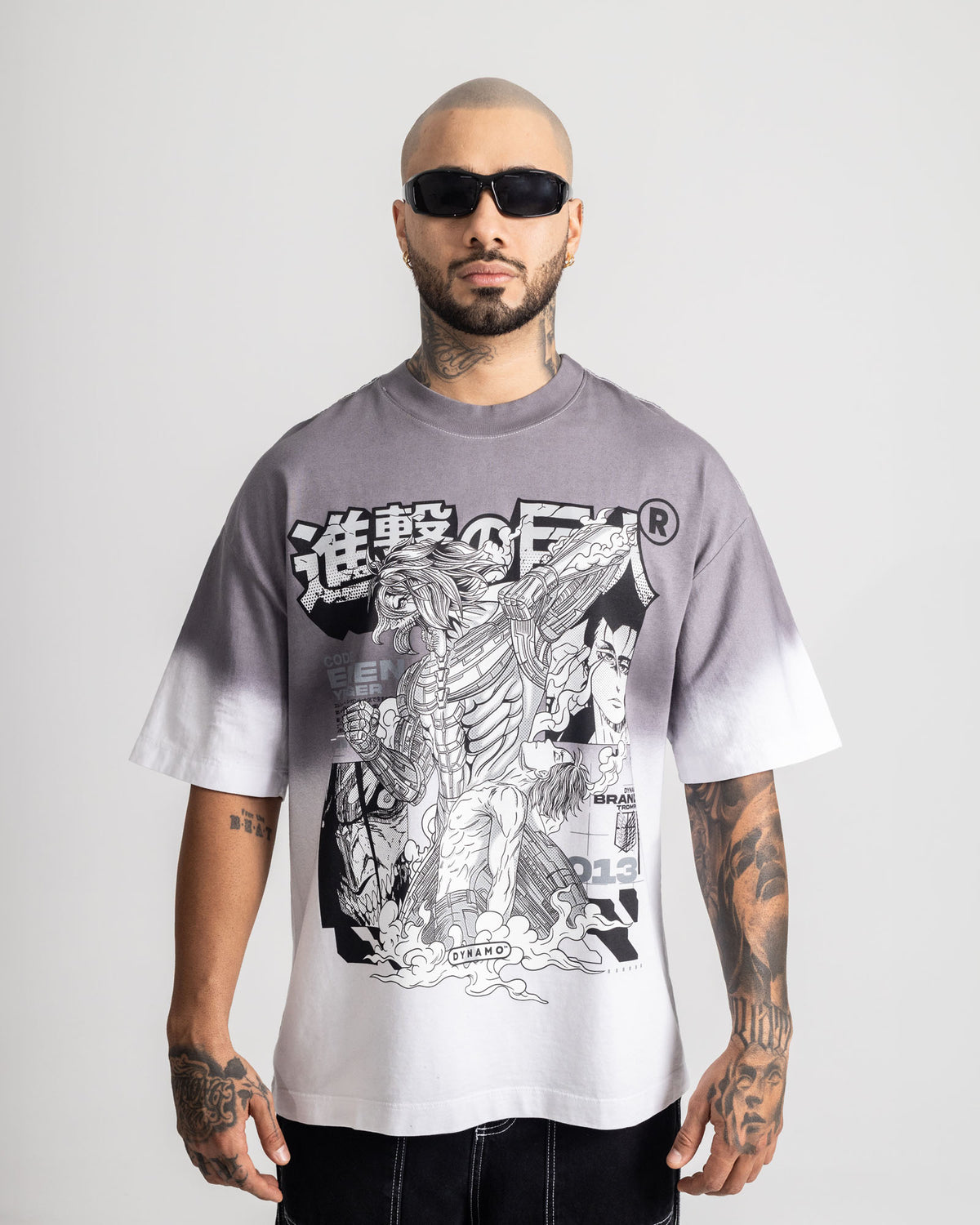 Camiseta Oversize Anime Rebellion