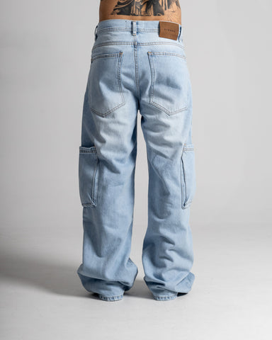 Jean Baggy Cargo Rebel Street