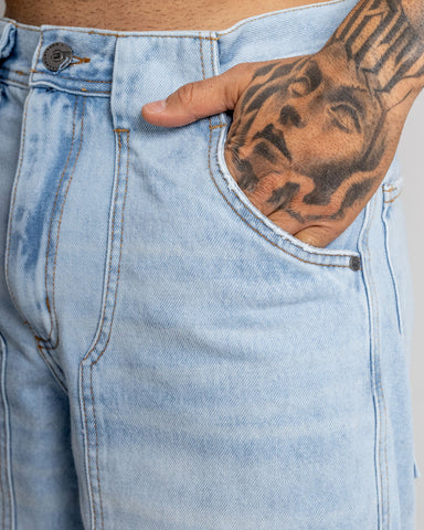 Jean Baggy Cargo Rebel Street
