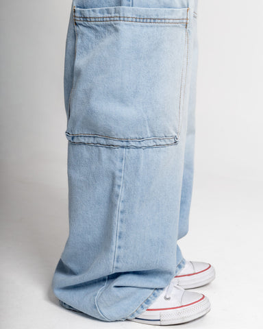 Jean Baggy Cargo Rebel Street