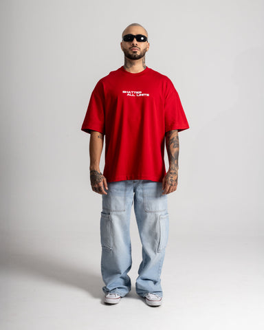 Camiseta Oversize Red Impact
