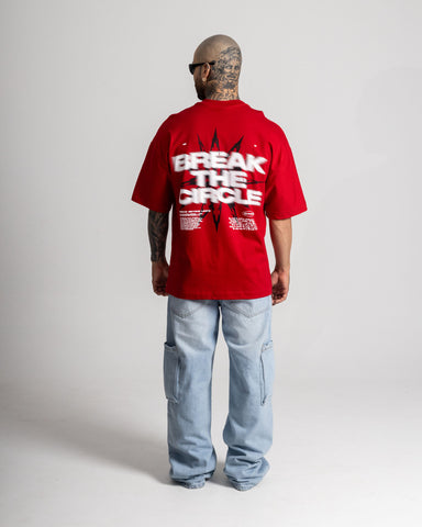 Camiseta Oversize Red Impact