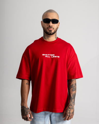 Camiseta Oversize Red Impact