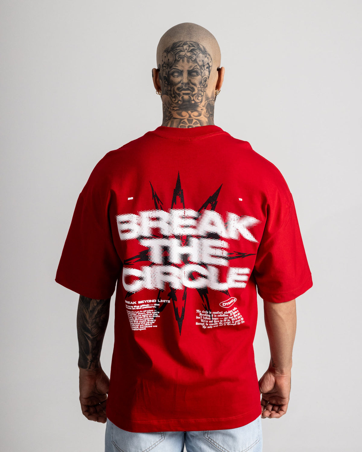 Camiseta Oversize Red Impact
