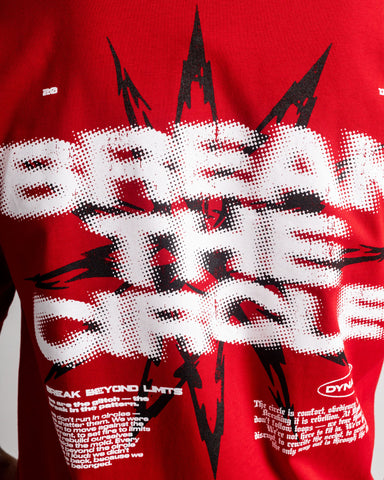 Camiseta Oversize Red Impact