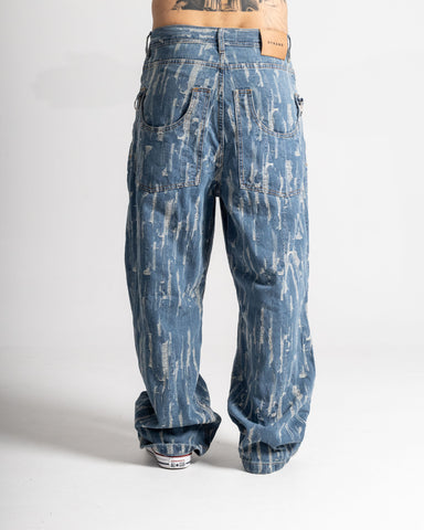 Jeans Baggy Break Pattern