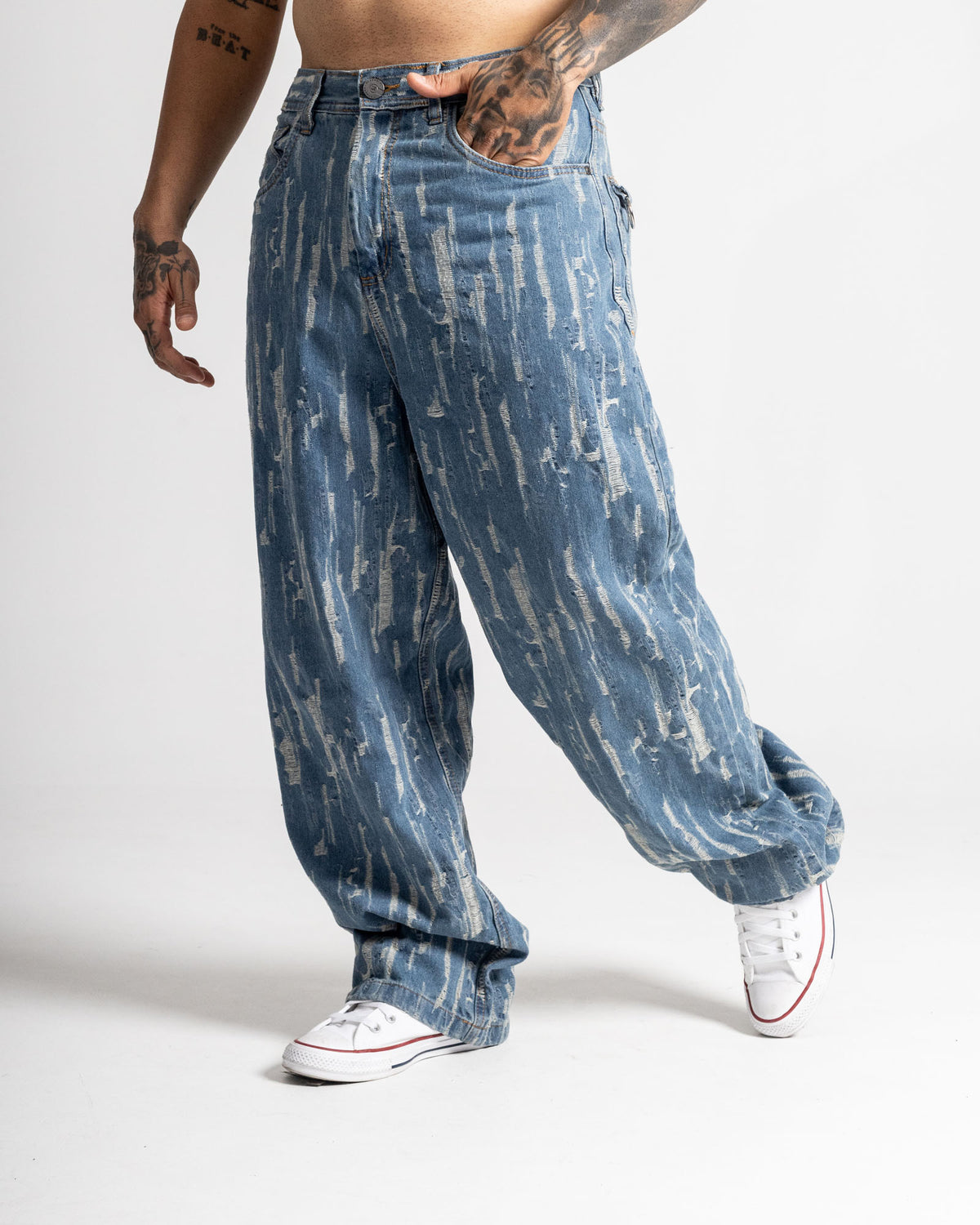 Jeans Baggy Break Pattern