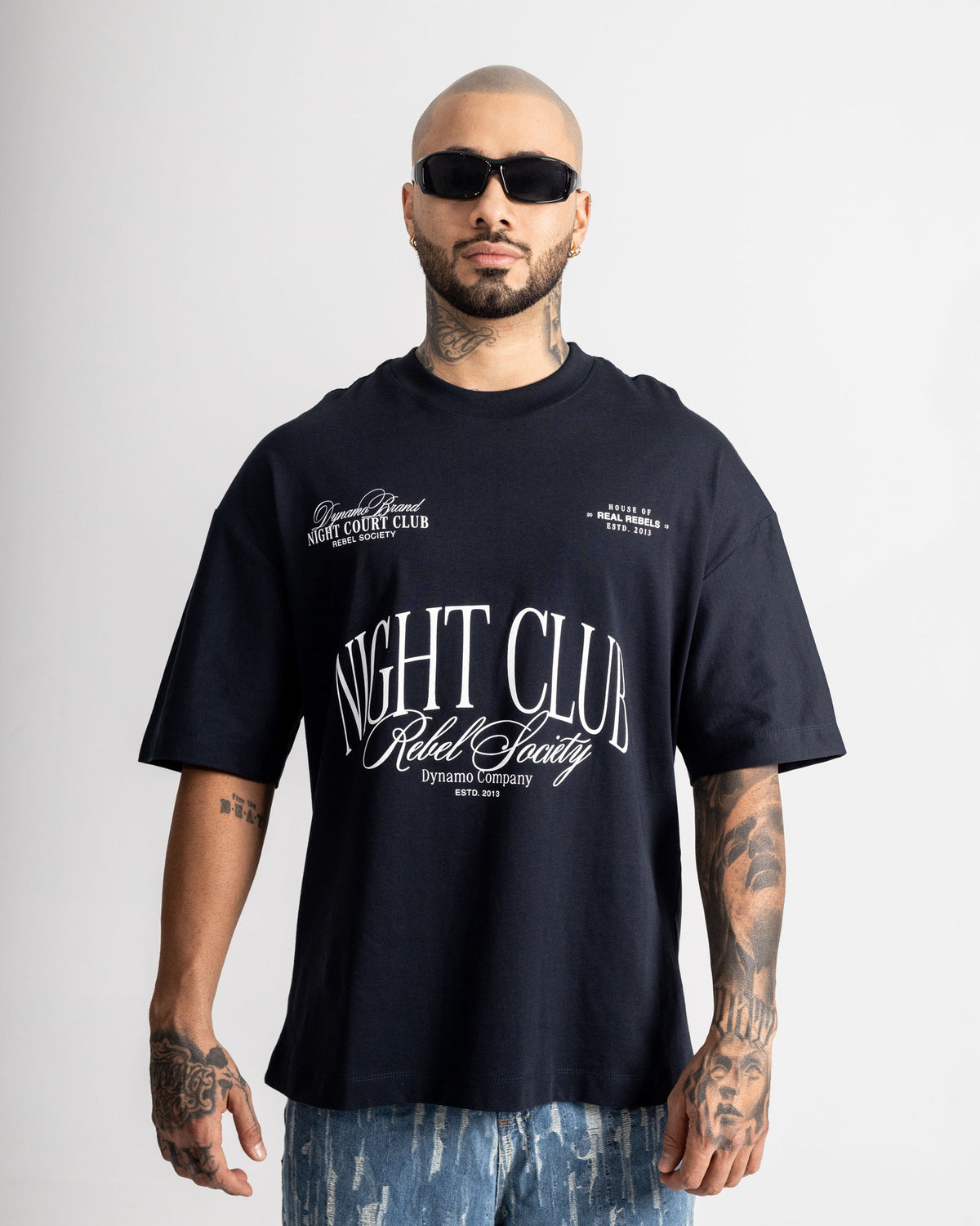 Camiseta Oversize Night Club