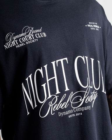 Camiseta Oversize Night Club