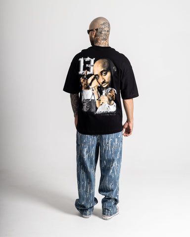 Camiseta Oversize Tupac Icon