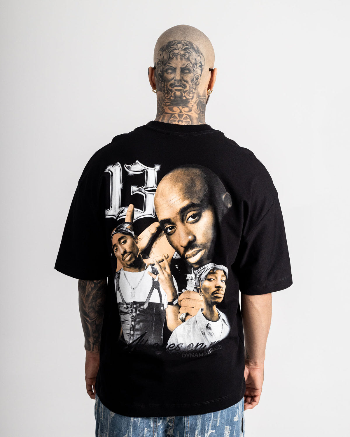 Camiseta Oversize Tupac Icon