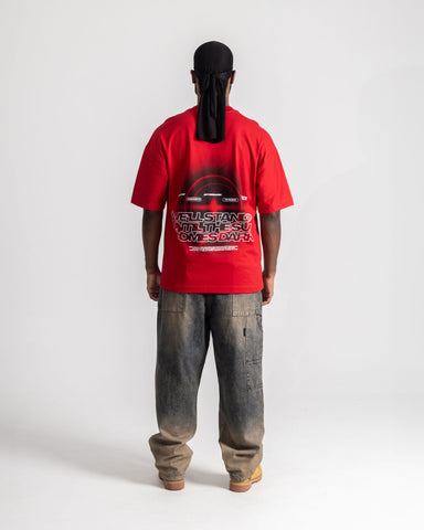 Camiseta Oversize Red Afterdark