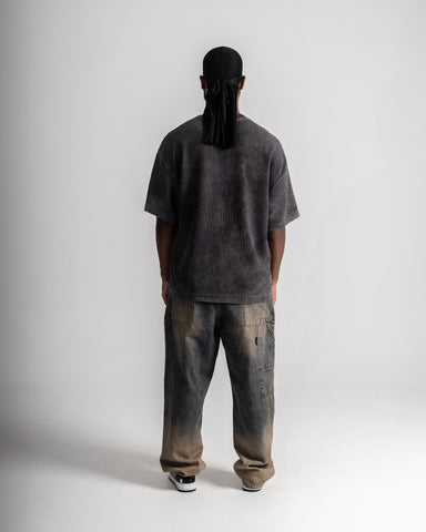 Camiseta Oversize Raw Black