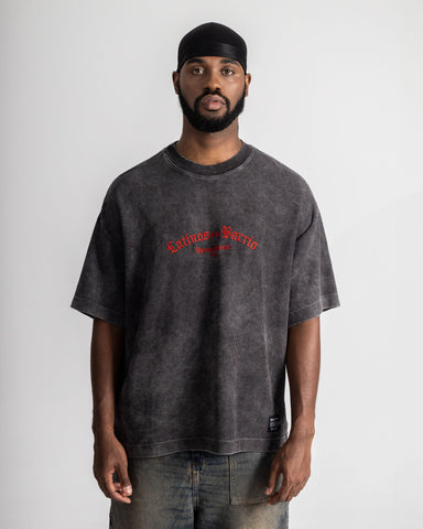 Camiseta Oversize Raw Black