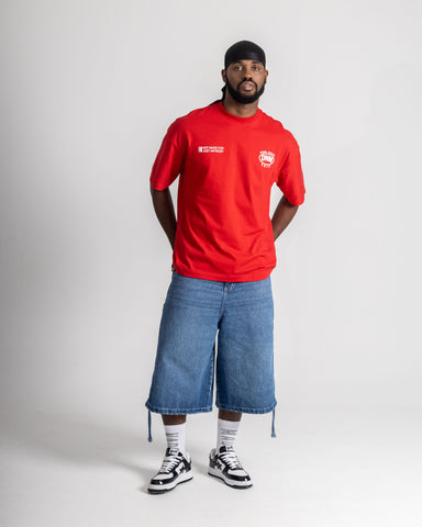 Camiseta Oversize Roja No Limit