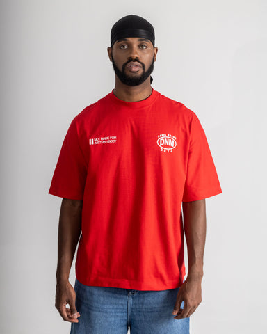 Camiseta Oversize Roja No Limit
