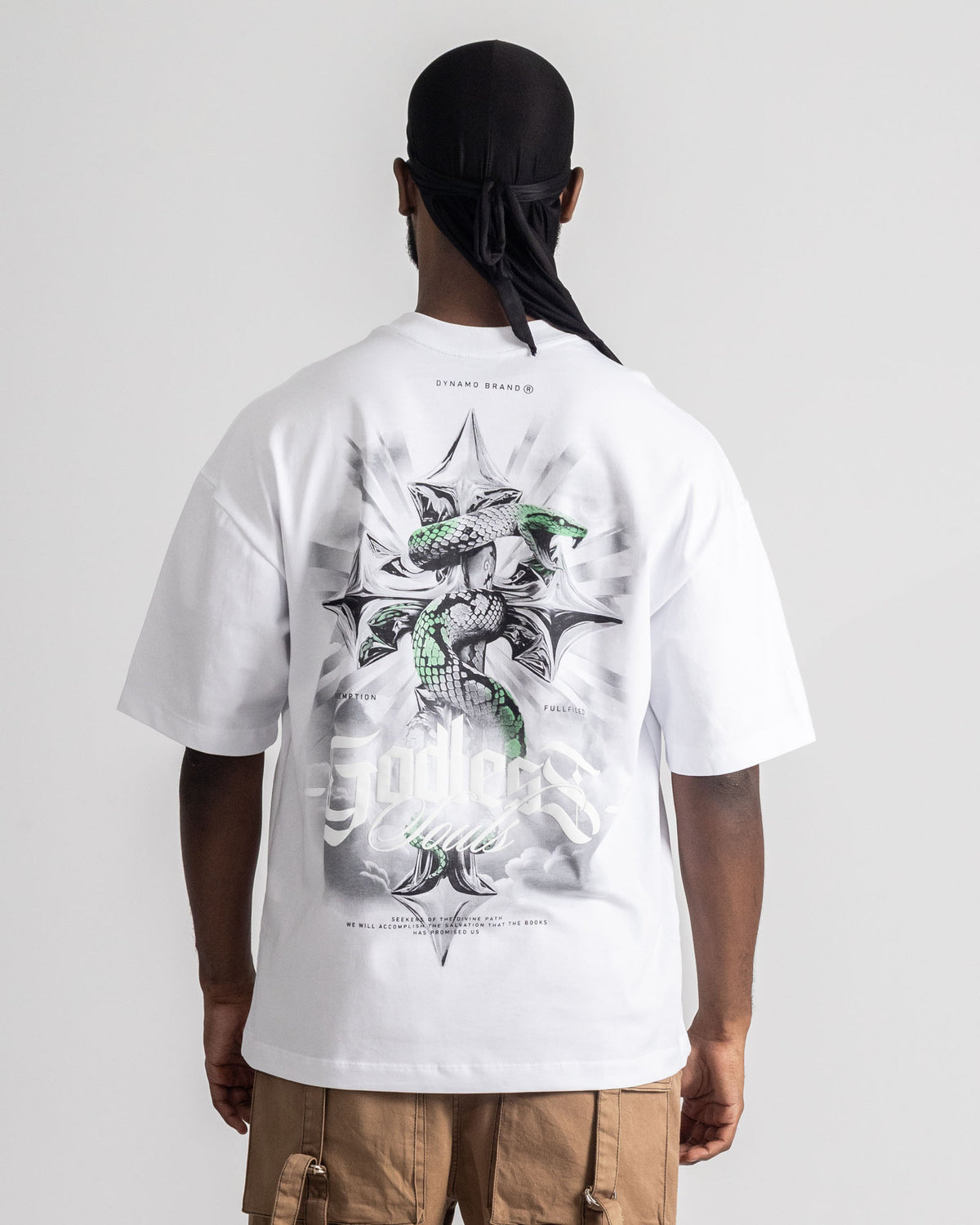 Camiseta Oversize Serpent Cross